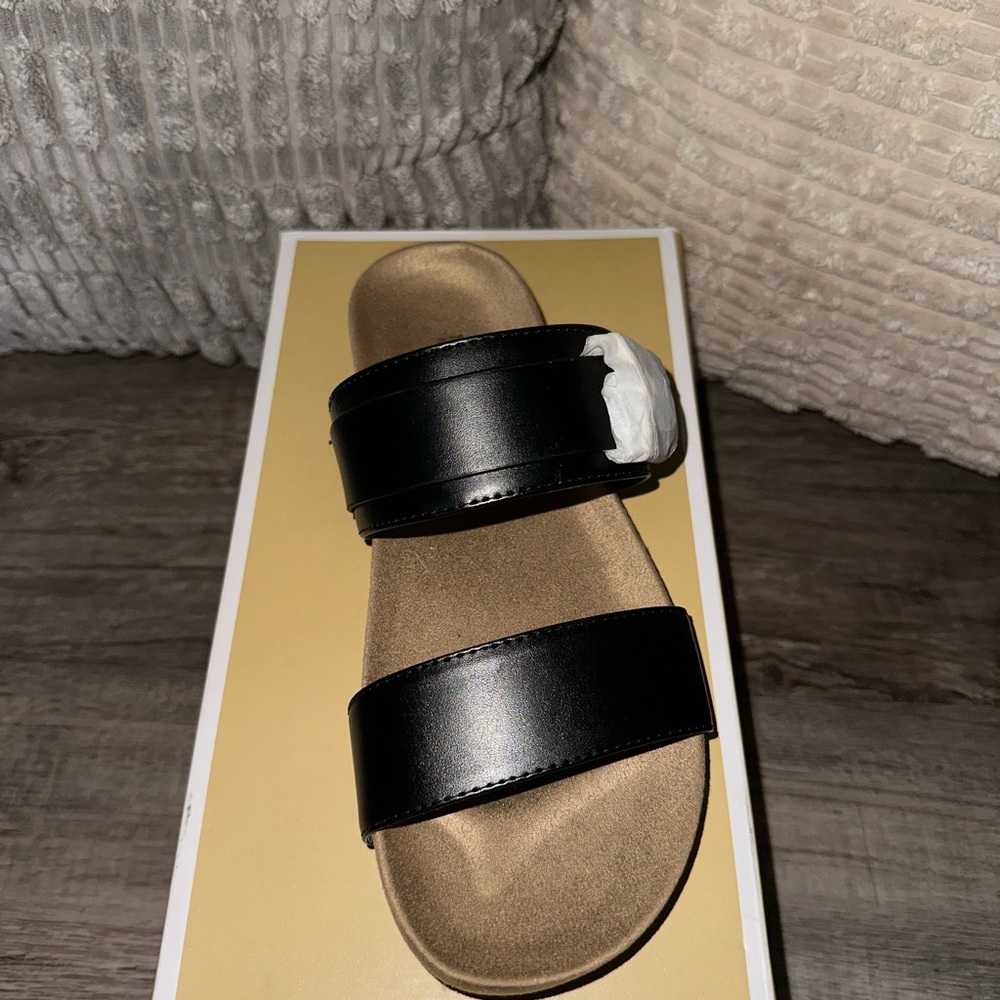 Michael Kors Black Mylah Sandal